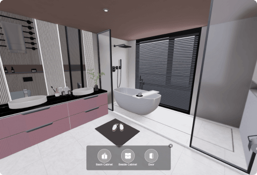 CenturyPly Design Navigator showing an interior material visualisation